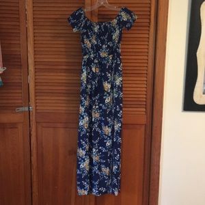 Band of Gypsies small printed maxi dress
